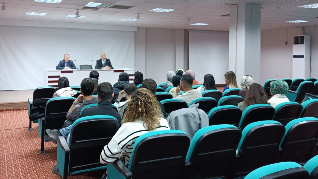 İlçemizde Görev Yapmakta Olan Tüm Rehberlik Öğretmenleriyle BİGEP Kapsamında LGS'ye Yönelik Toplantı 